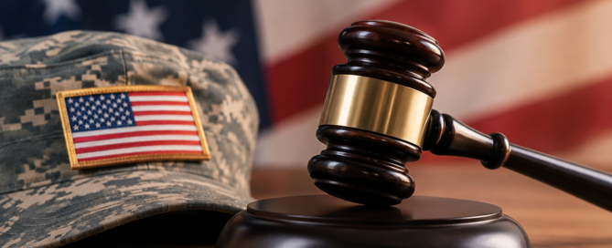 USA Hat and Gavel